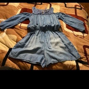 Justice girls romper